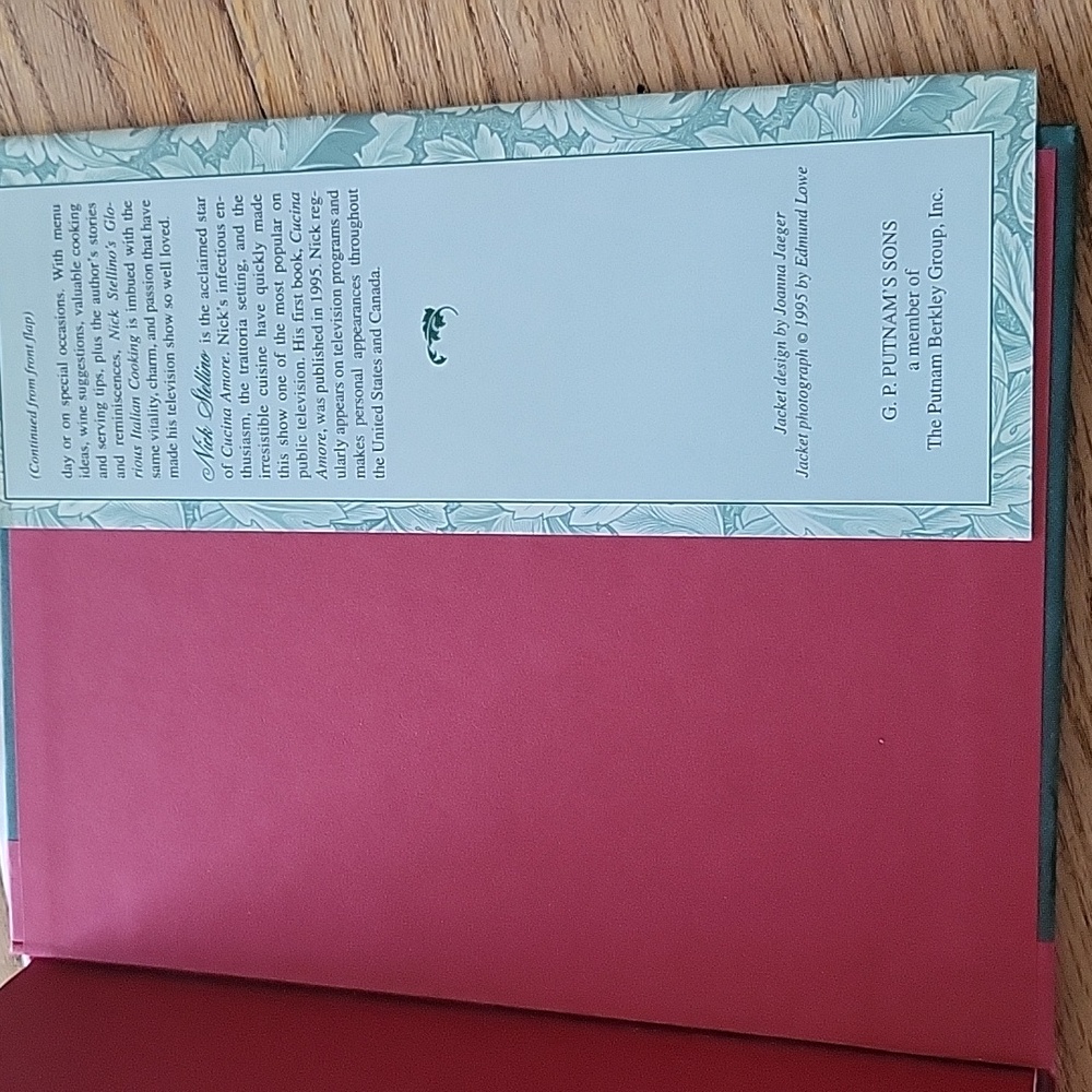 Nick Stellino's Glorious Italian Cooking Book - Picture 5 of 5